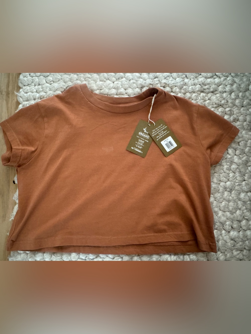 Slow Yourself Down Cropped tee NWT